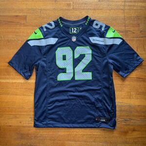 Customized Seattle Seahawks NFL Football Jersey Men's XL Nike #92